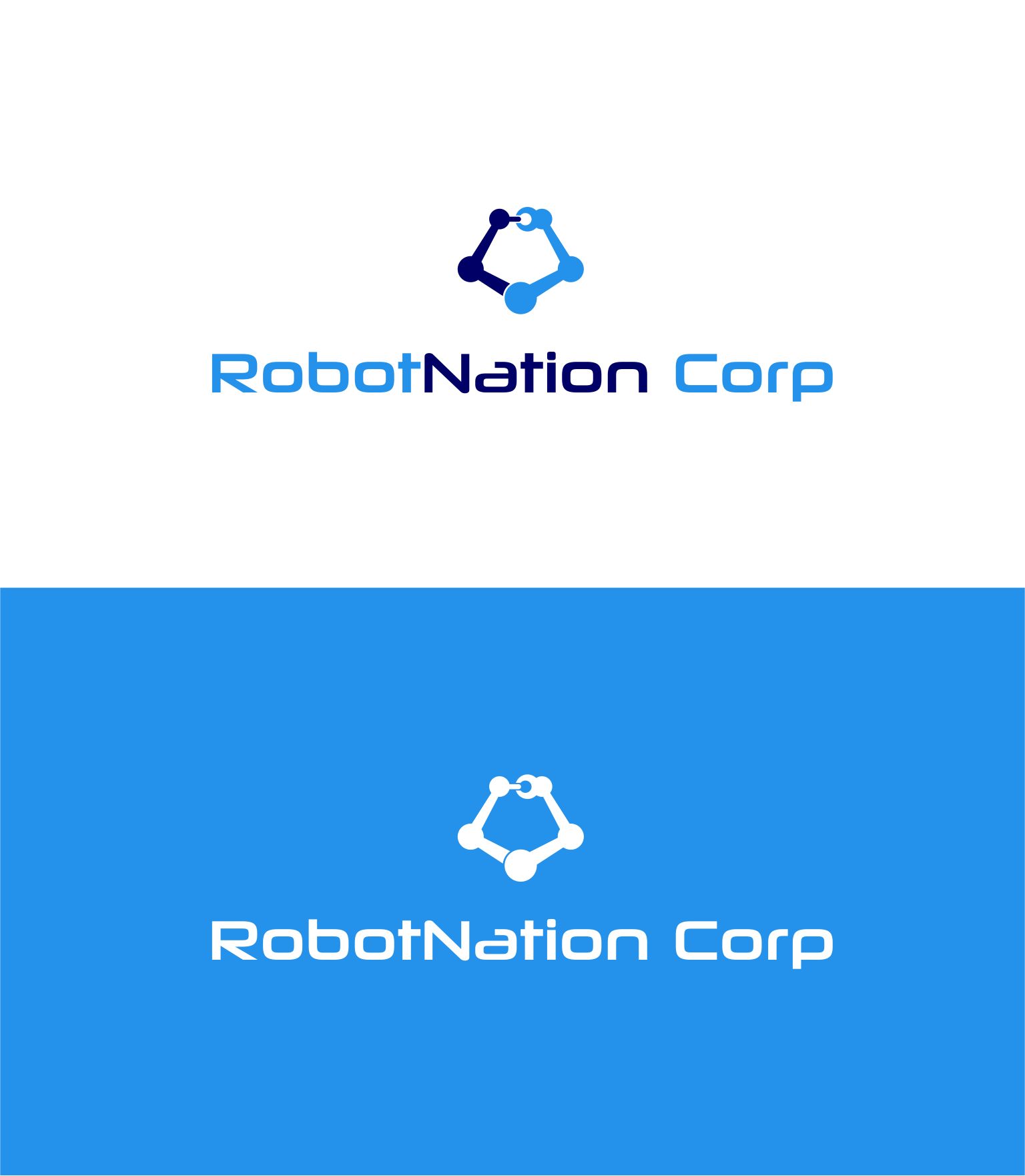Logo Design by RAN MEI JS for RobotNation Corp | Design #25487883
