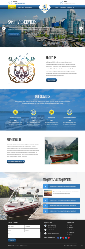 Web Design by pb for this project | Design #25486166