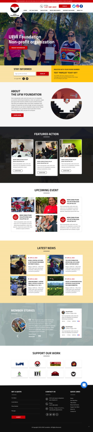 Web Design by pb for VOXARA | Design: #25474080