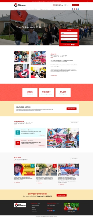 Web-Design von Ved Web Services für VOXARA | Design #25570308