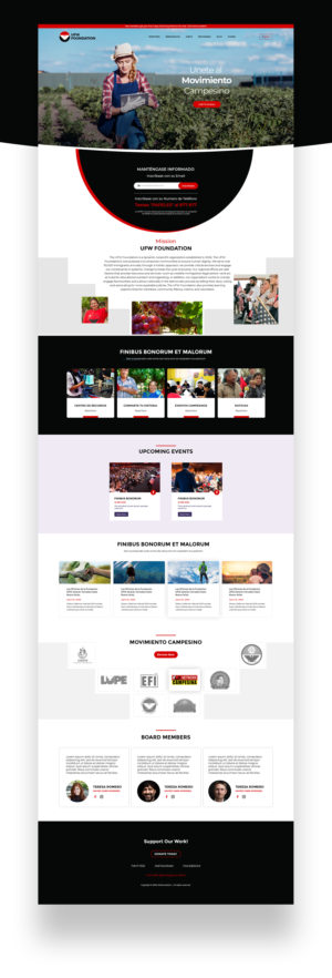 Modern Web Design for Nonprofit Organization | Web Design par lemosys infotech