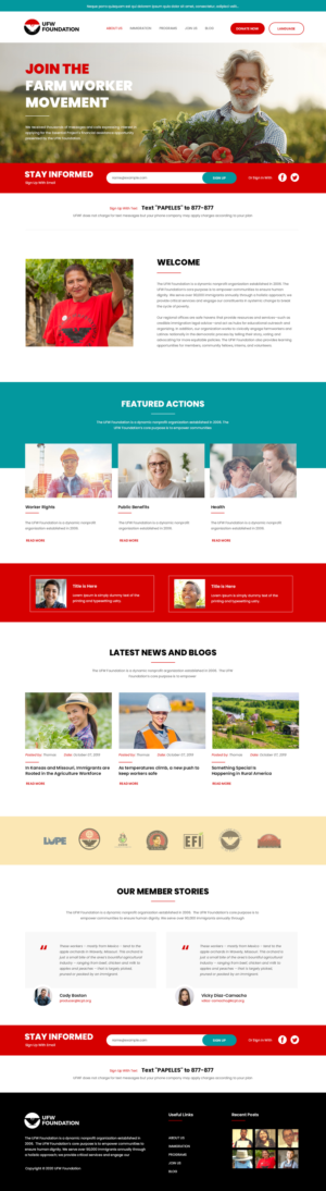 Web Design by ag622988 for VOXARA | Design: #25500189