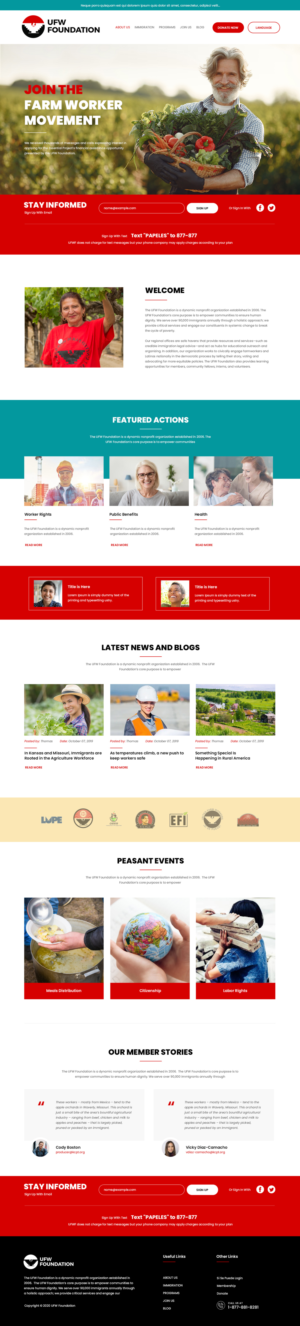 Web Design by ag622988 for VOXARA | Design: #25556432