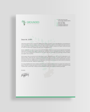 Letterhead Design by chandrayaan.creative for this project | Design: #25470449