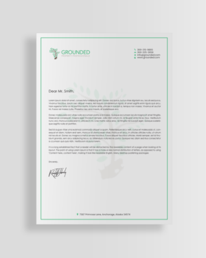 Letterhead Design by chandrayaan.creative for this project | Design: #25471058