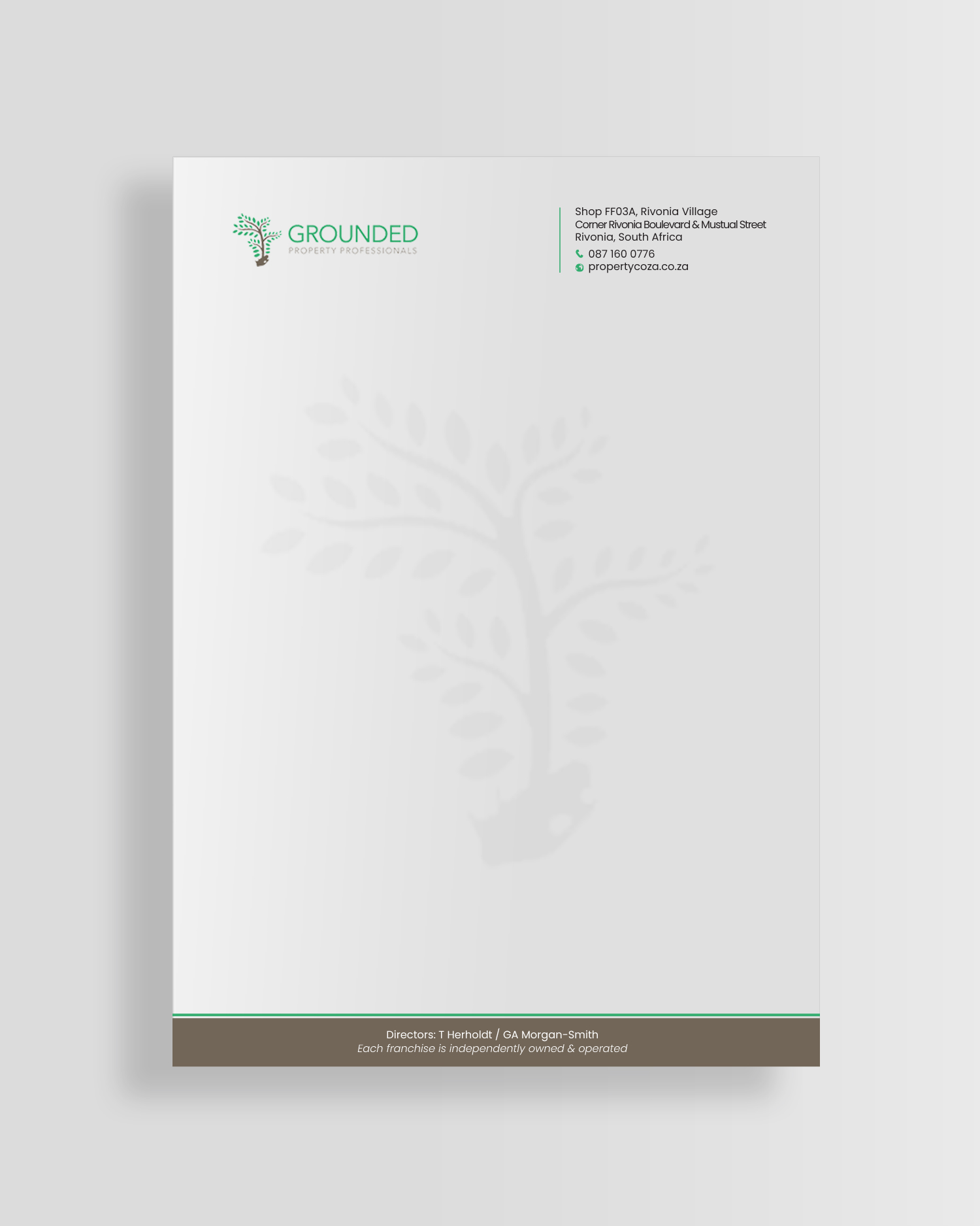 Letterhead Design by chandrayaan.creative for this project | Design #25472347