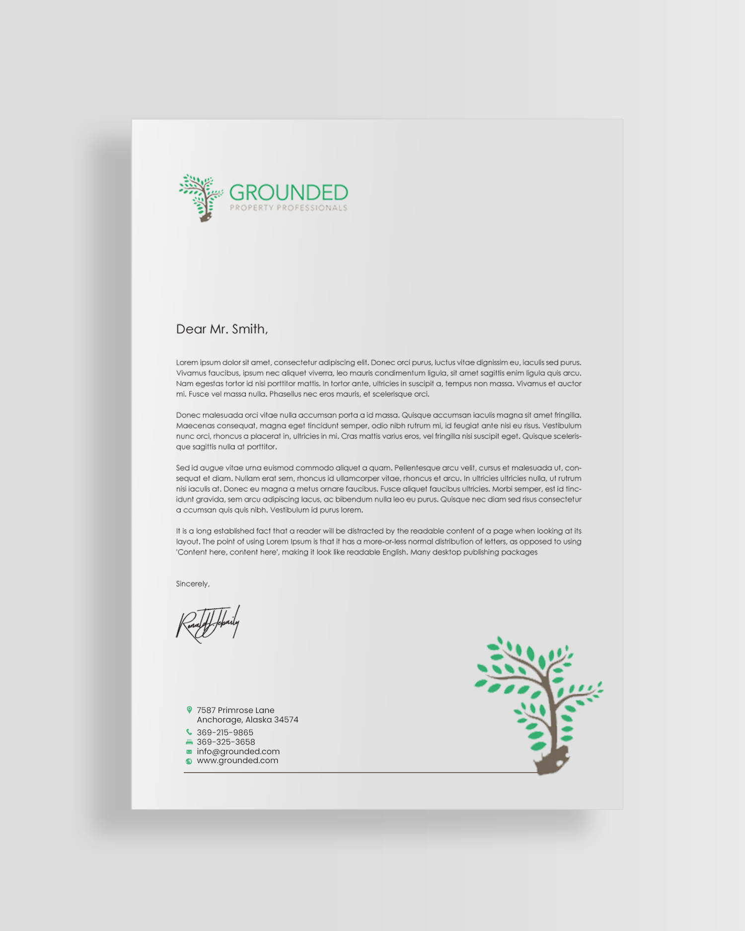 Diseño de Membrete por chandrayaan.creative para este proyecto | Diseño #25473238