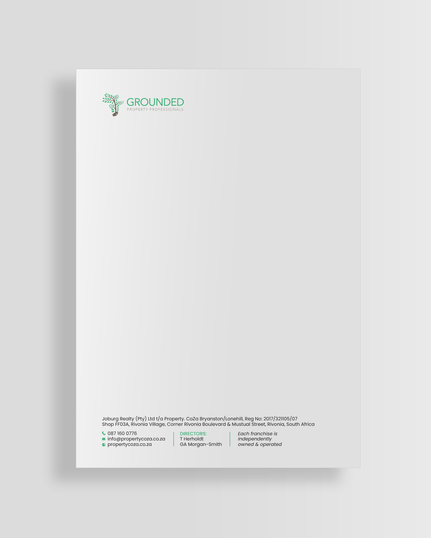 Letterhead Design by chandrayaan.creative for this project | Design #25529506