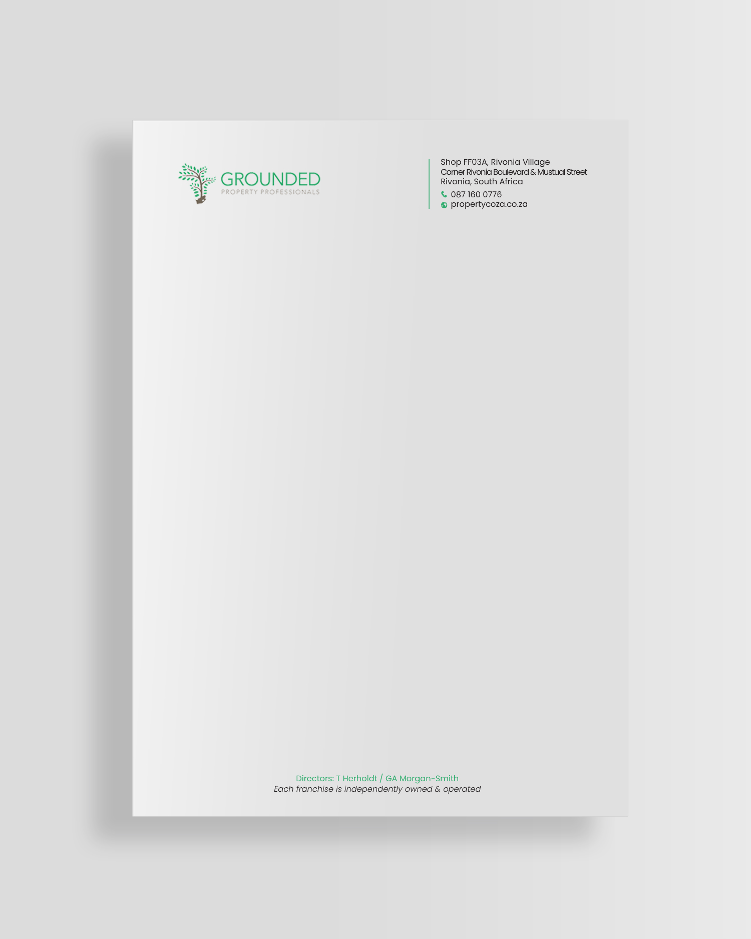 Diseño de Membrete por chandrayaan.creative para este proyecto | Diseño #25529508