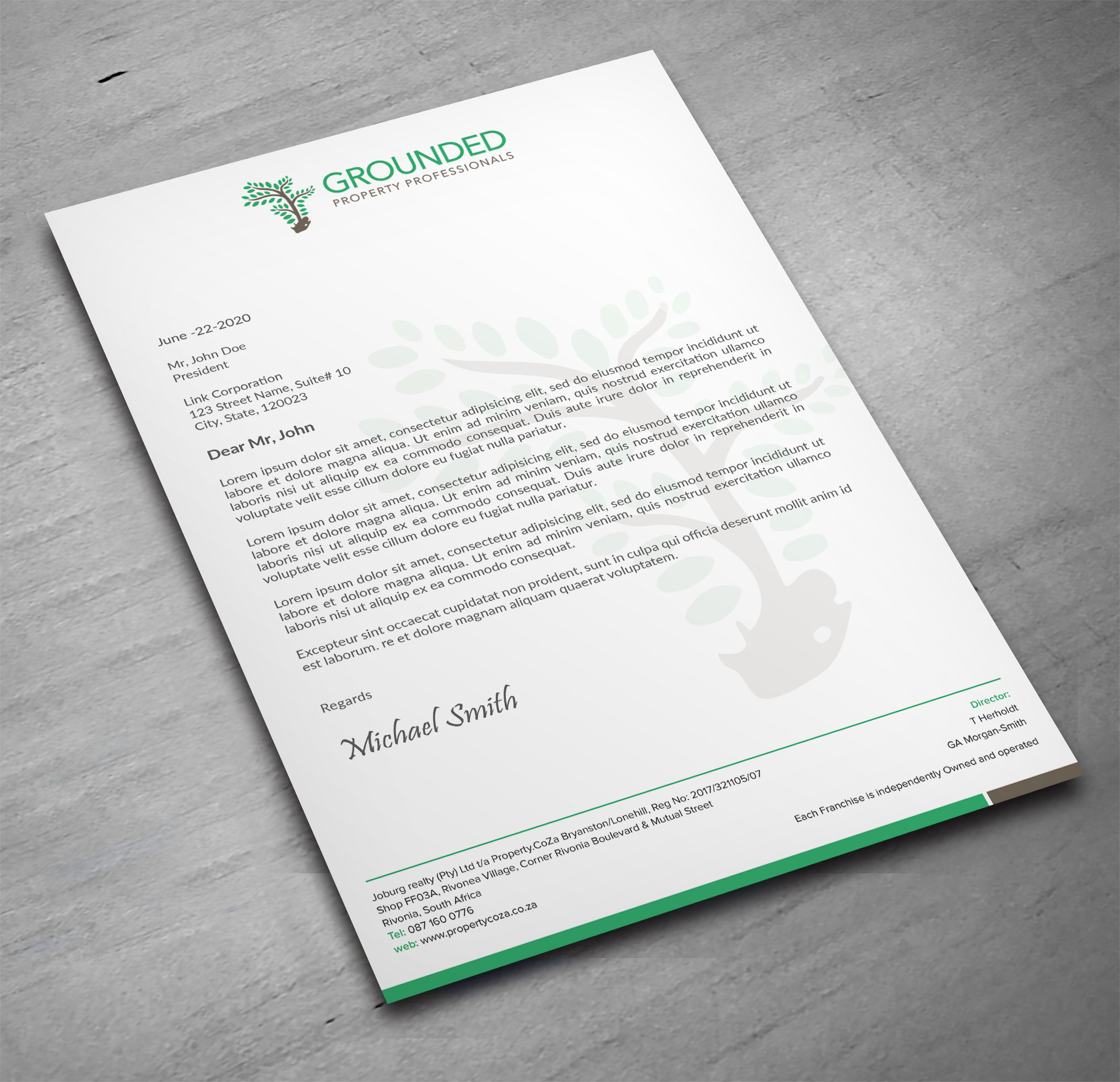 Letterhead Design by sabbir049 for this project | Design #25468604