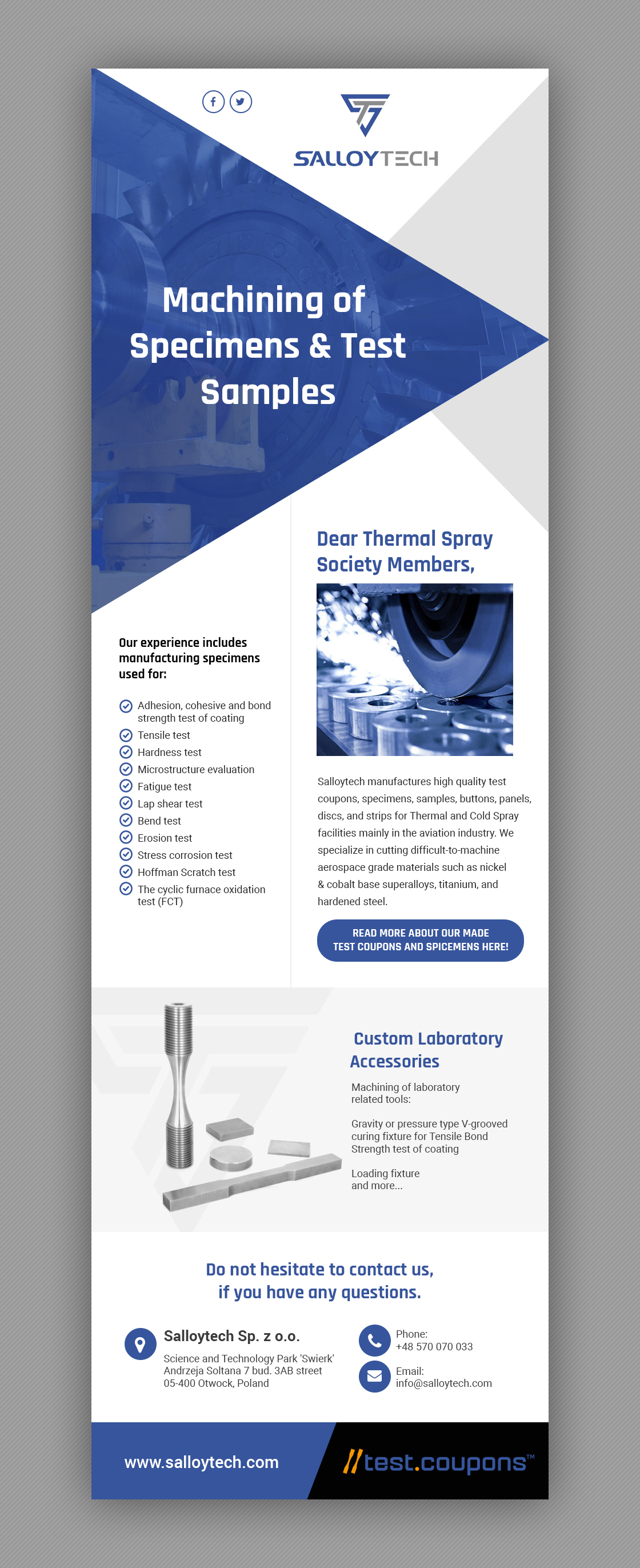 Email Marketing Design by MAHABA for Salloytech Sp. z o.o. | Design #25539571