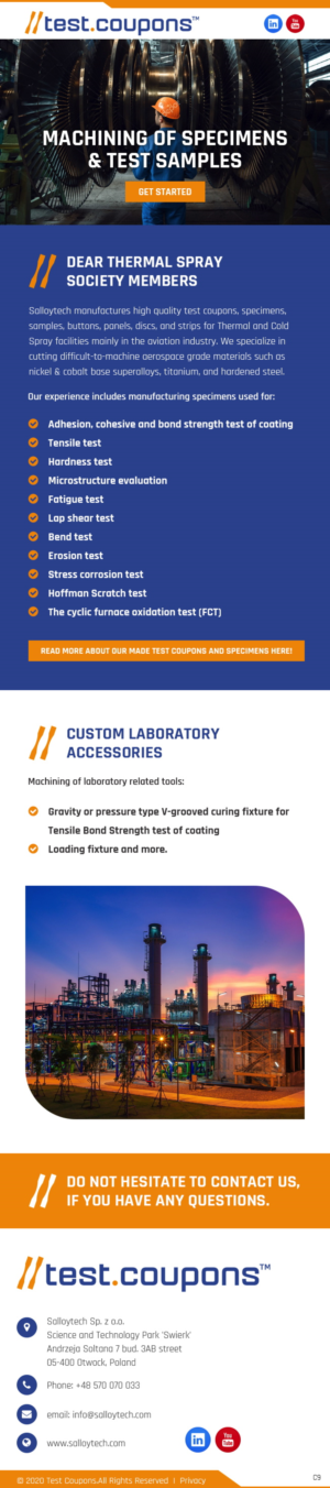 Email Marketing Design by pb for Salloytech Sp. z o.o. | Design: #25530119
