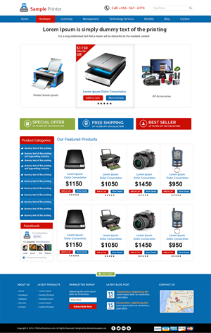Web Design by webxvision for syed shah | Design: #3052808