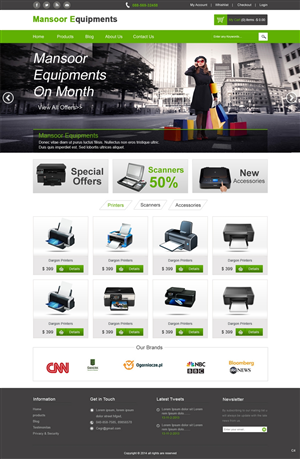 Web Design by pb for syed shah | Design: #3030430