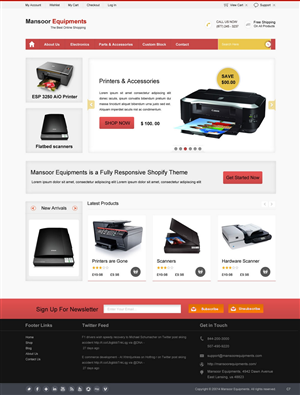 Web Design by pb for syed shah | Design: #3030432