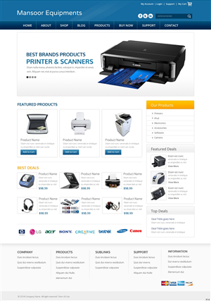 Web Design by pb for syed shah | Design: #3030452