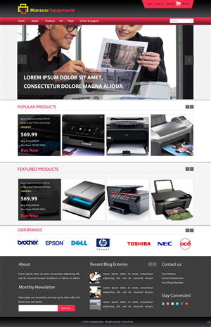 Web Design by pb for syed shah | Design: #3036649