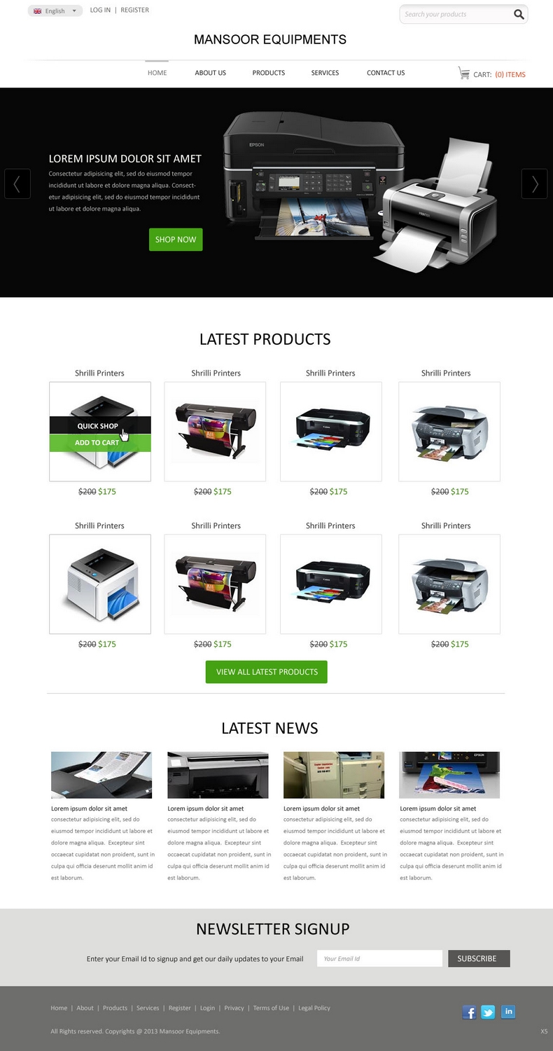 Web Design by pb for syed shah | Design #3036682