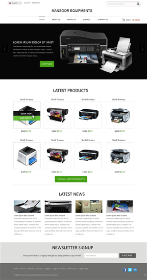 Web Design by pb for syed shah | Design: #3036682
