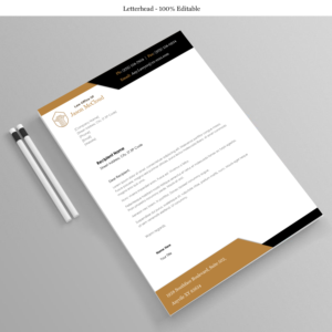 Email signatures and letterhead for in-house lawyers and staff | Briefkopf-Design von Expert Designer