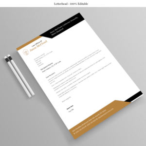 Letterhead Design by Expert Designer for this project | Design: #25481769