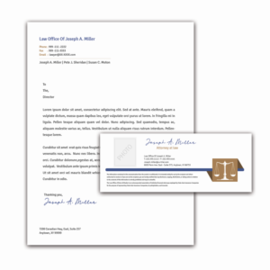 Letterhead Design by Creative Jiniya for this project | Design: #25471819
