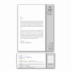 Letterhead Design by Creative Jiniya for this project | Design: #25471820