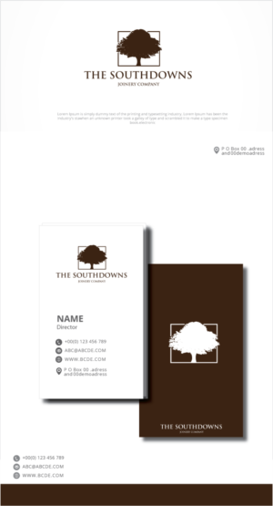Logo Design by graphicevolution for The Southdowns Joinery Company | Design: #25471358