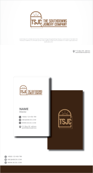 Logo Design by graphicevolution for The Southdowns Joinery Company | Design: #25471588