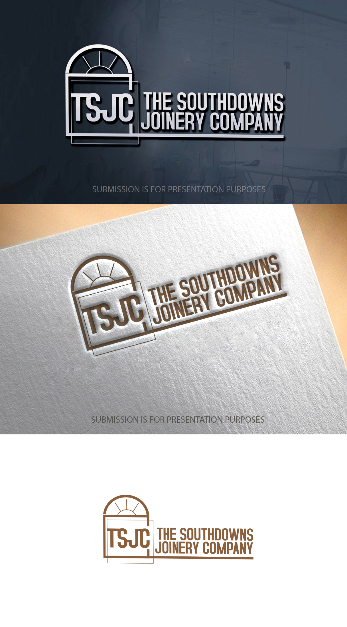 Diseño de Logo por graphicevolution para The Southdowns Joinery Company | Diseño #25471605