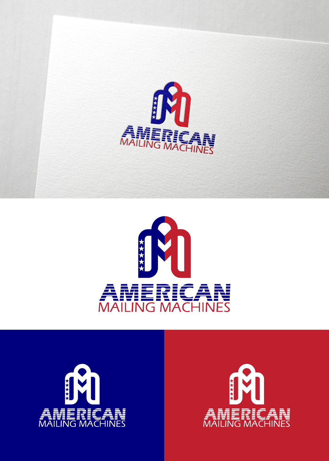 Logo Design by febrie for American Mailing Machines | Design #25471131