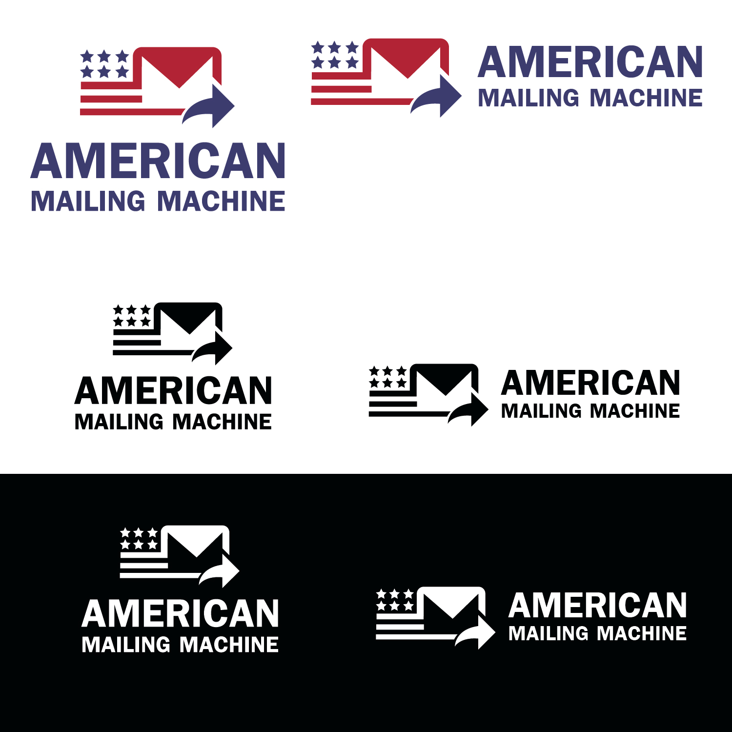 Logo Design by emptyboxgraphics for American Mailing Machines | Design #25469922