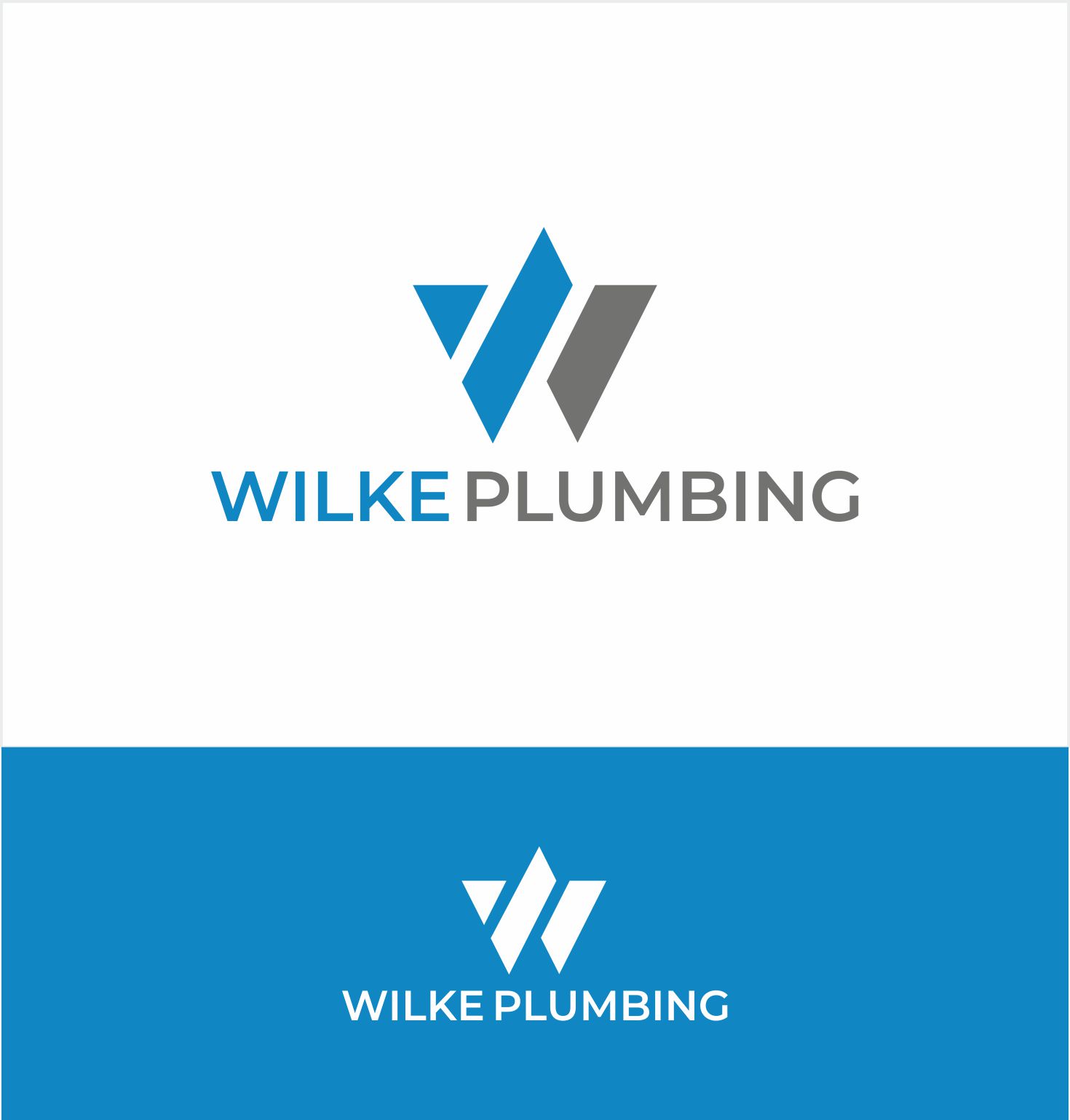 Logo Design by FAM STUDIO for Wilke Plumbing | Design #25477384