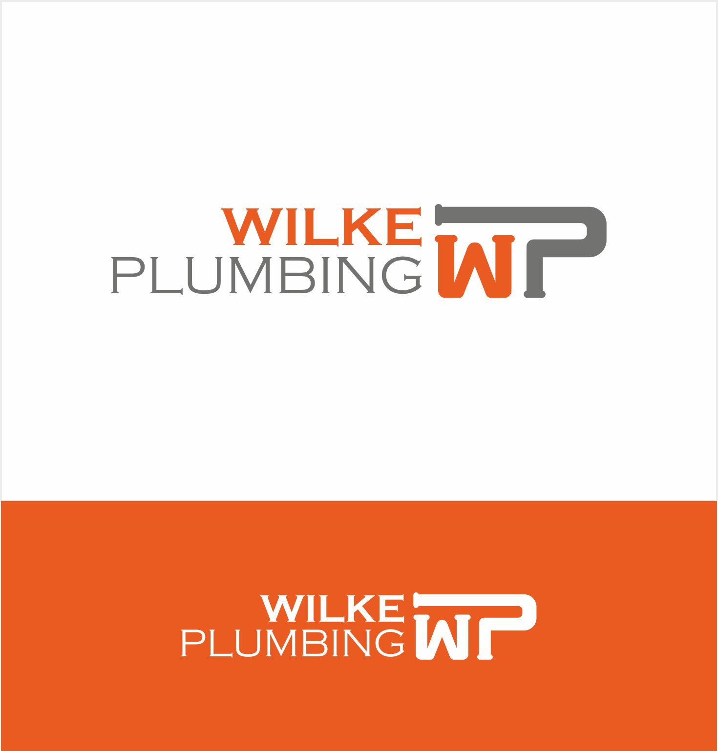 Diseño de Logo por FAM STUDIO para Wilke Plumbing | Diseño #25477387