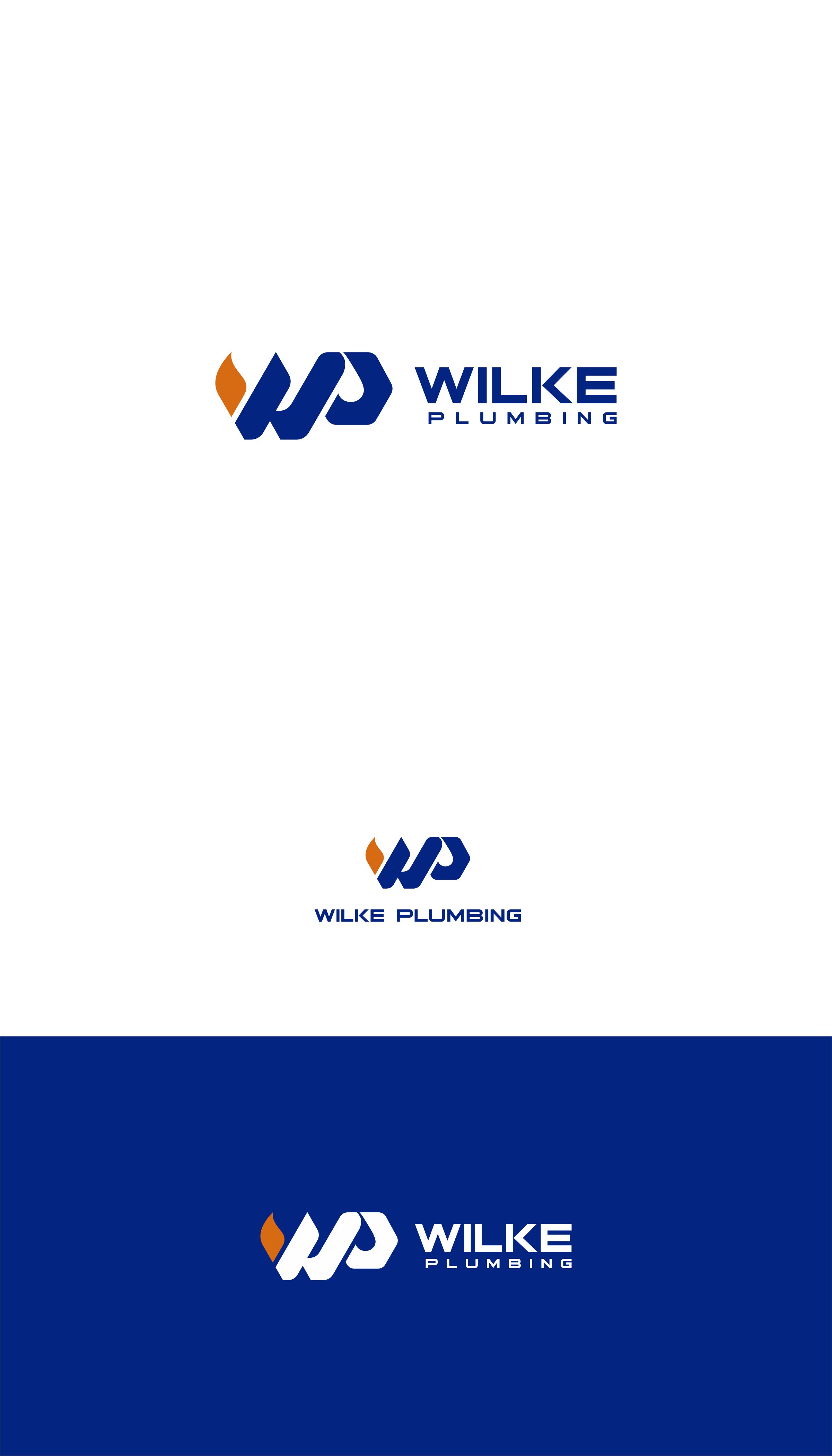 Logo Design by ace_art™ for Wilke Plumbing | Design #25471349