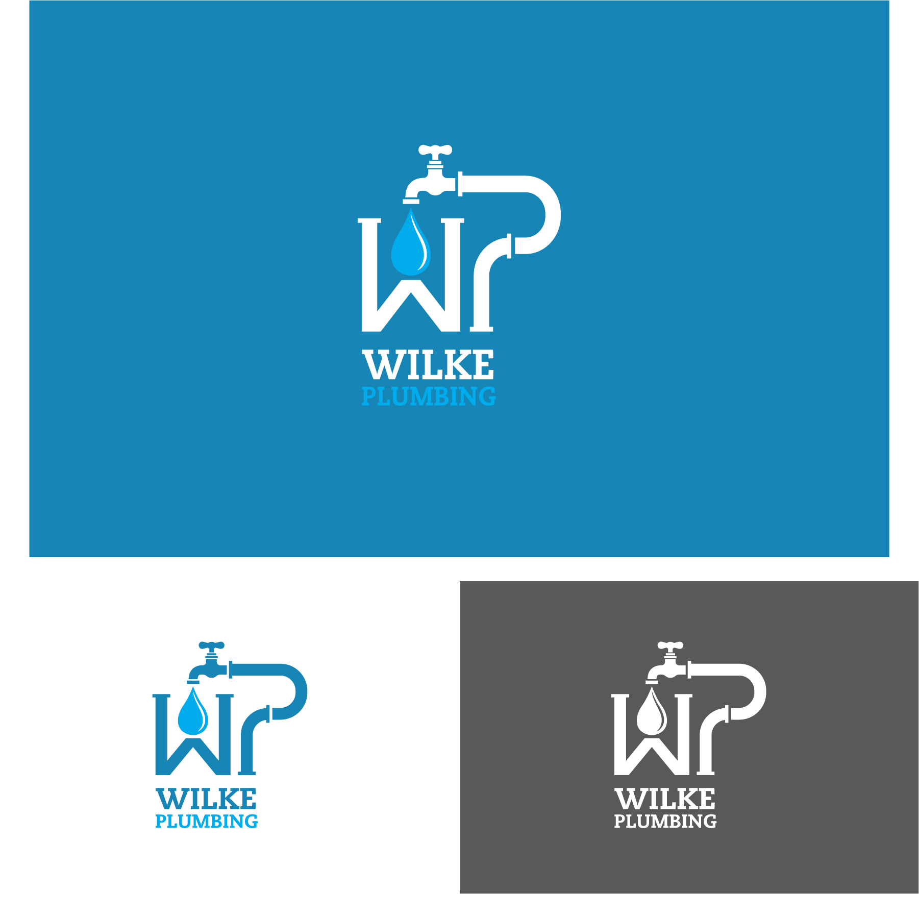 Logo Design by atularts for Wilke Plumbing | Design #25473415
