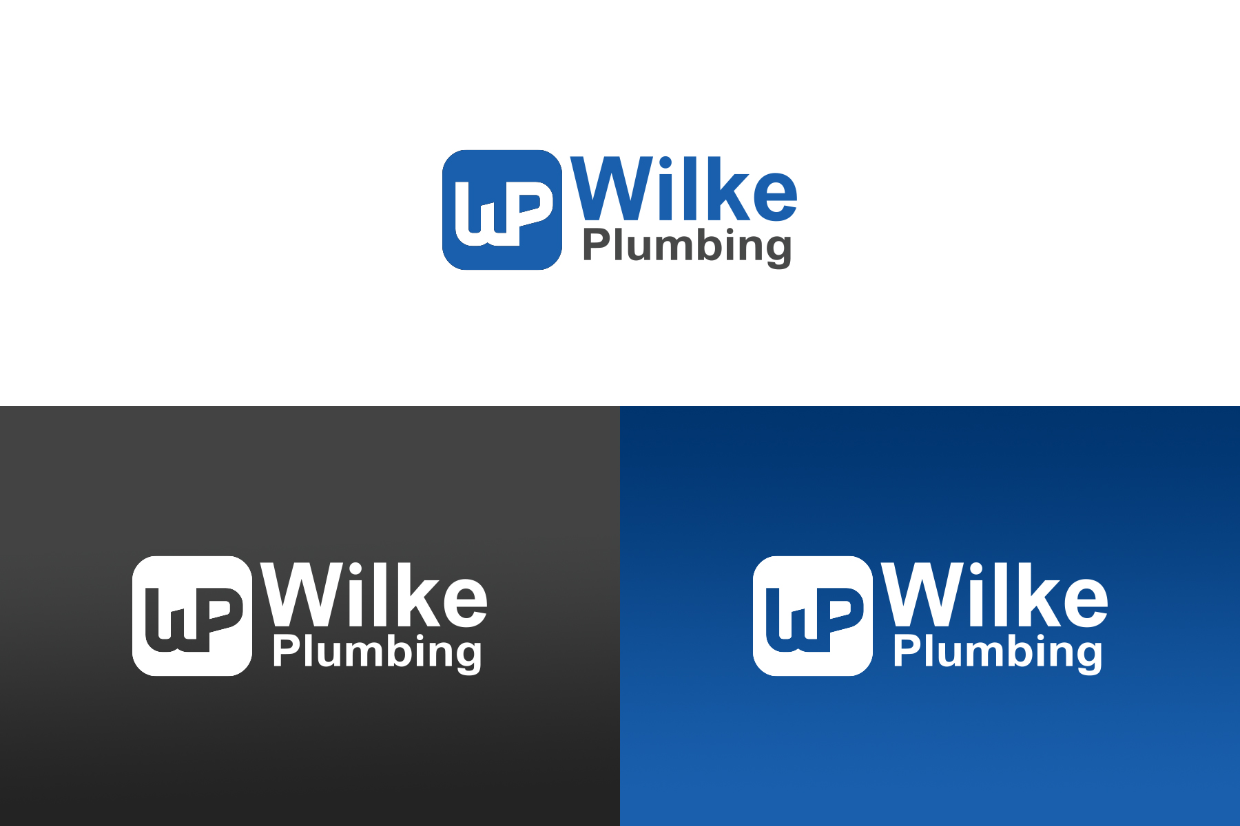Logo Design by Mohammed Kaamal for Wilke Plumbing | Design #25469420