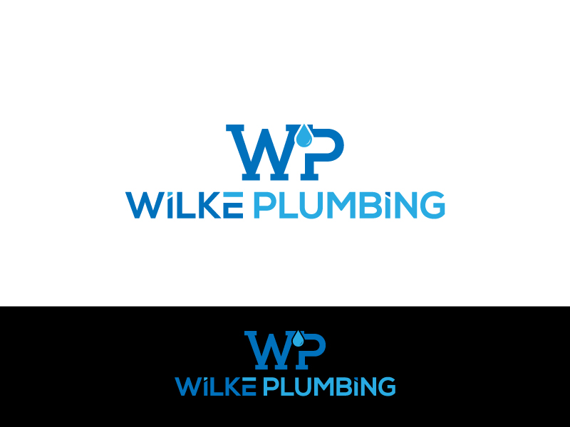 Logo Design by Saqib Mahmmud for Wilke Plumbing | Design #25473123