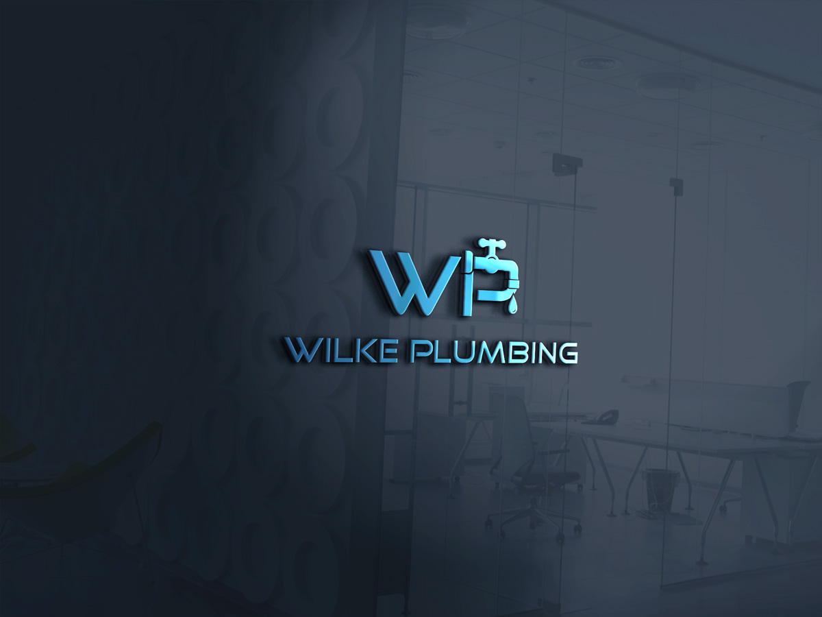 Logo Design by Pen Tool for Wilke Plumbing | Design #25474047