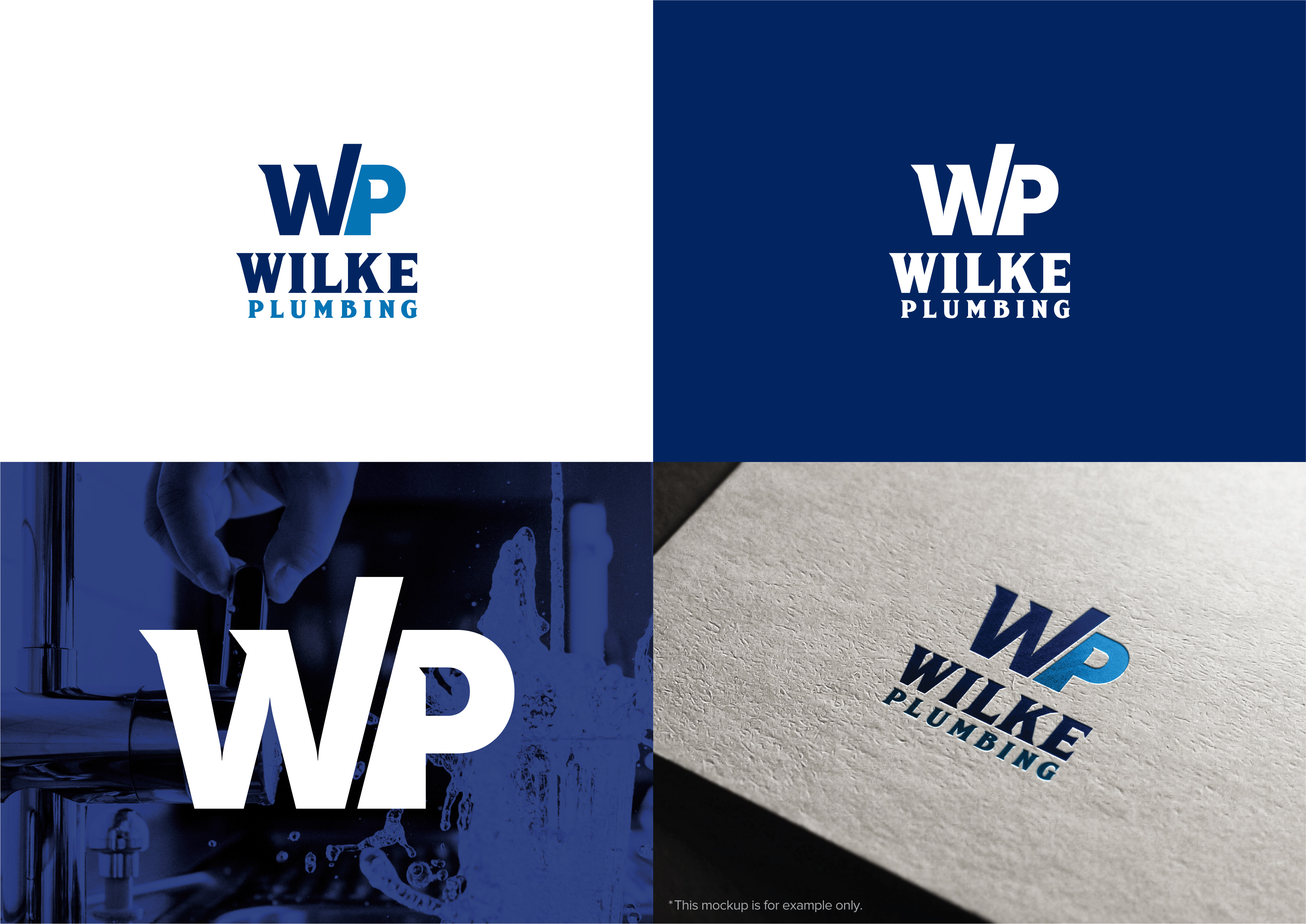 Diseño de Logo por phosphorus para Wilke Plumbing | Diseño #25484069