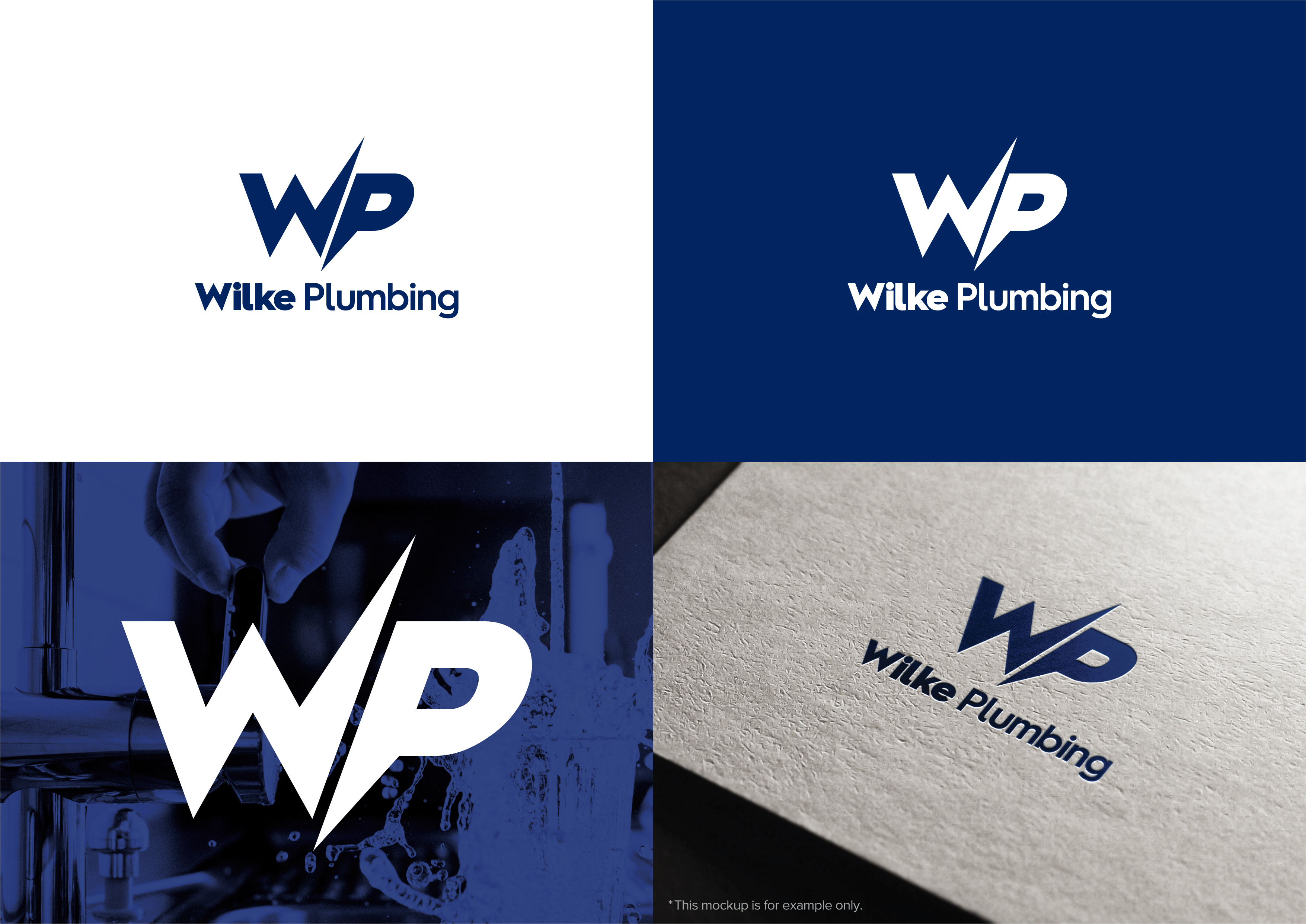 Logo Design by phosphorus for Wilke Plumbing | Design #25484075