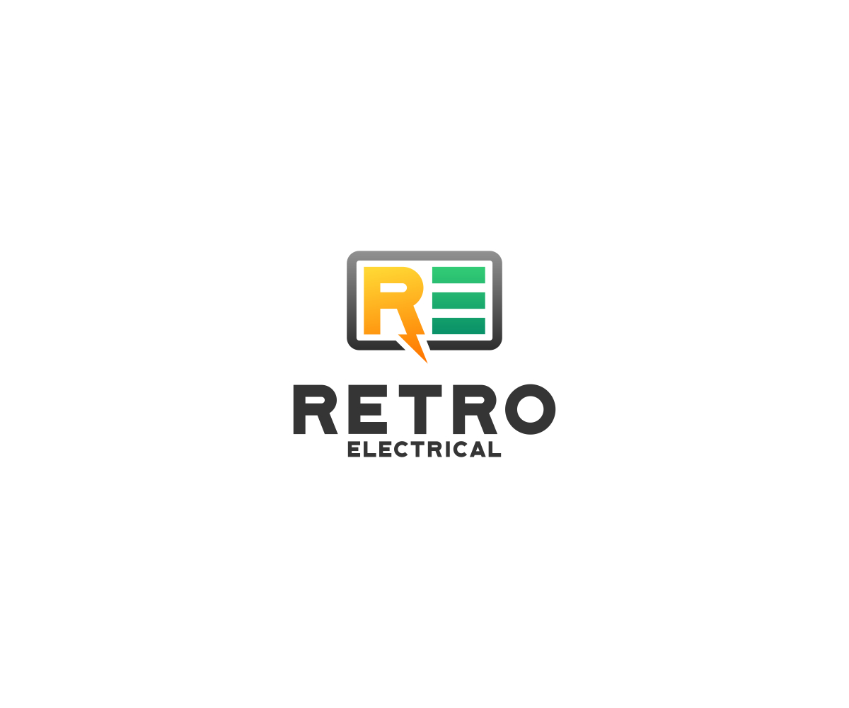 Logo Design by PAINWHEEL for Retro electrical | Design #25548206