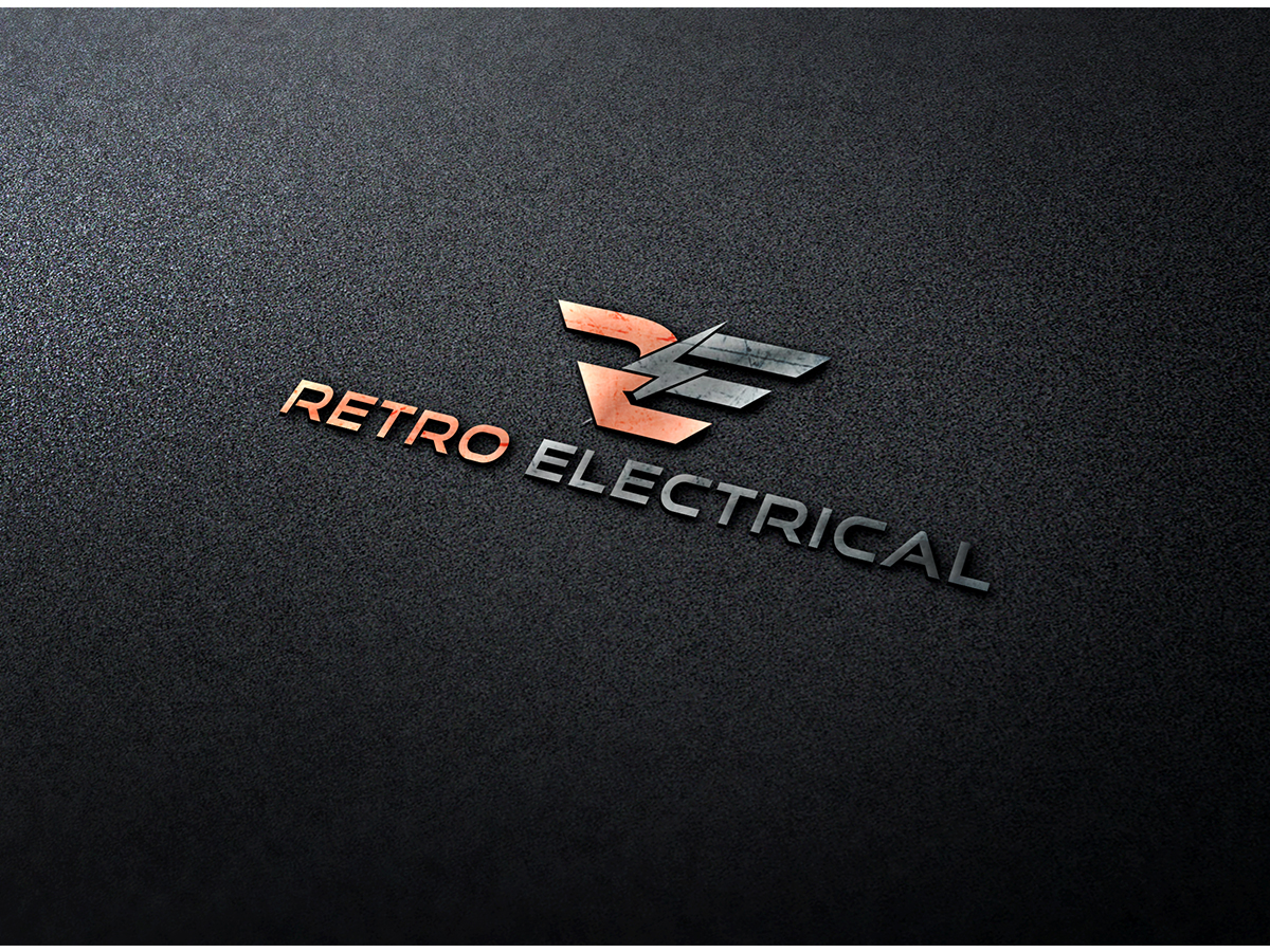 Logo Design by yoossefMaroc for Retro electrical | Design #25477846