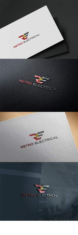 Logo Design by yoossefMaroc for Retro electrical | Design: #25486707