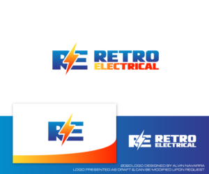 Logo Design by alvinnavarra for Retro electrical | Design: #25482277