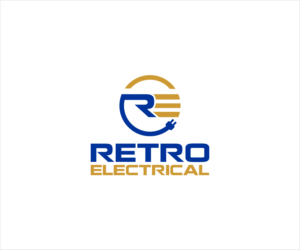 Retro Electrical, or RE.   Or both together. | Logo Design by BNdesigner