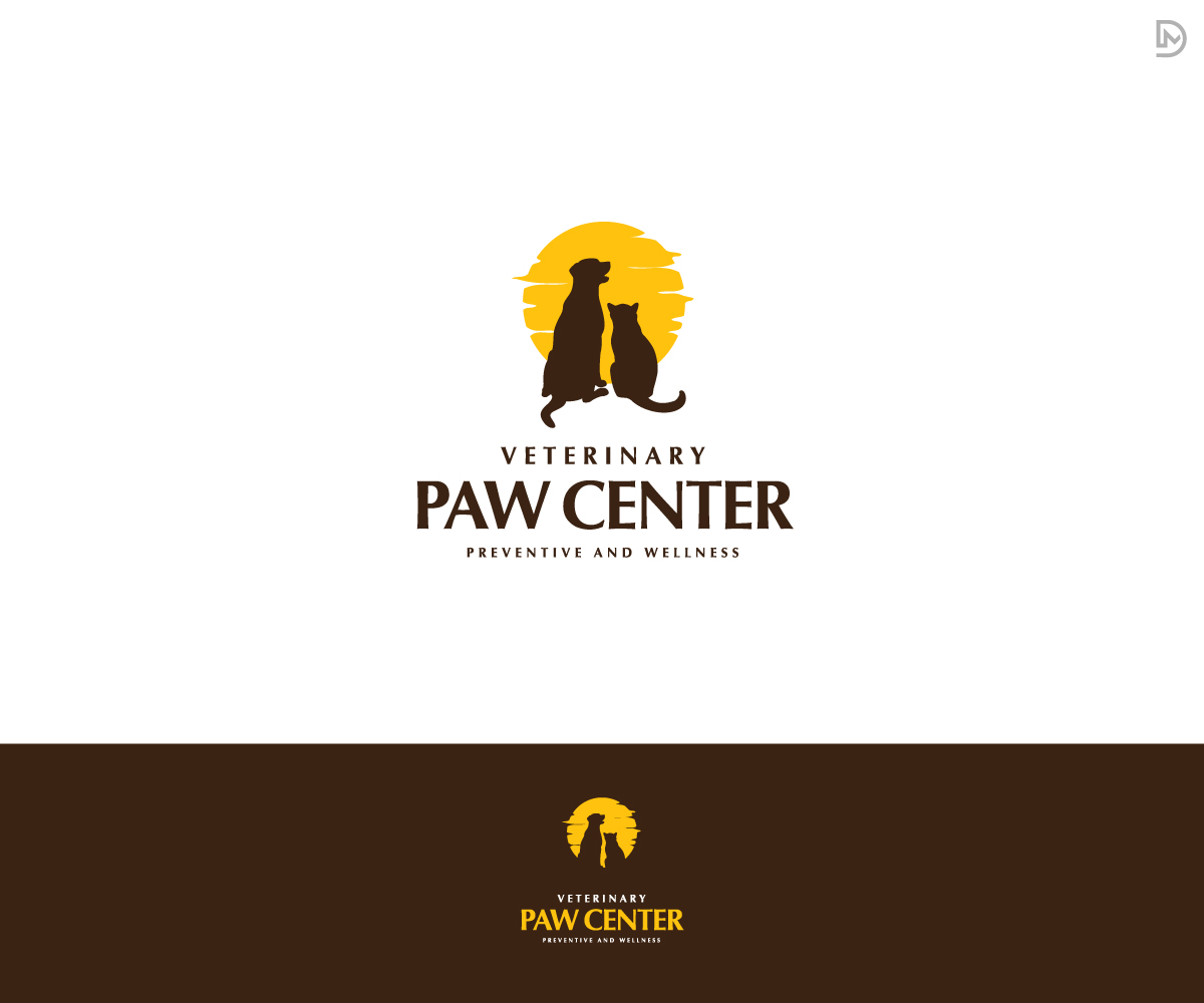 Logo Design by D_Mantra for Veterinary PAW Center | Design #25498015