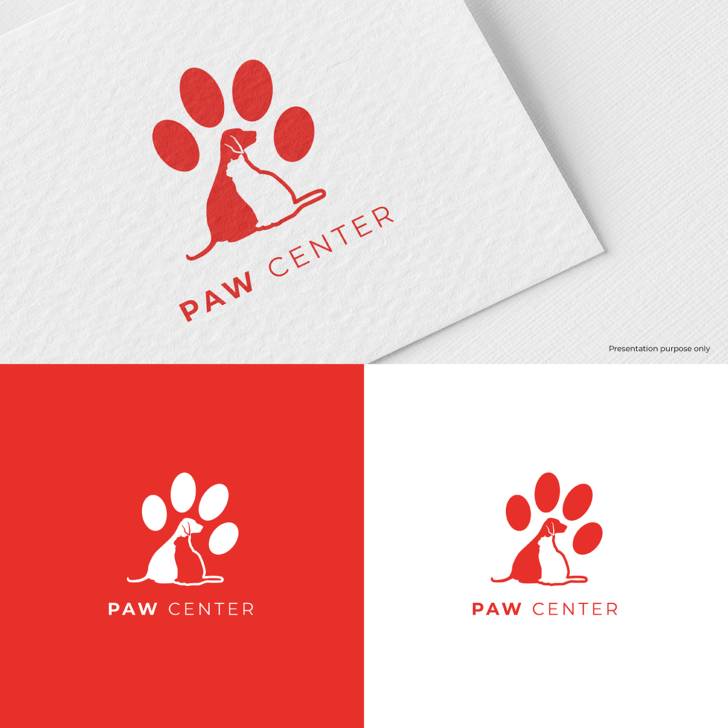 Logo Design by Grapi for Veterinary PAW Center | Design #25515185