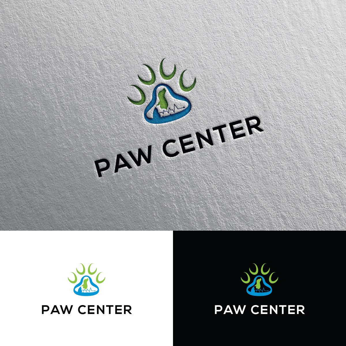Logo-Design von Rii für Veterinary PAW Center | Design #25485078
