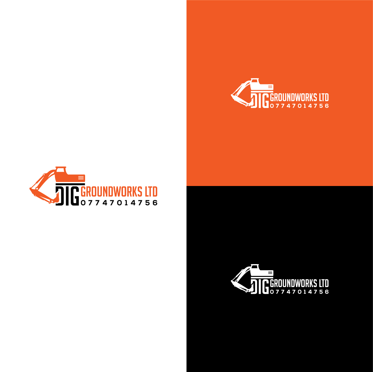 Logo Design by MuhammadHussnain for Lee baker building and groundworks | Design #25496413